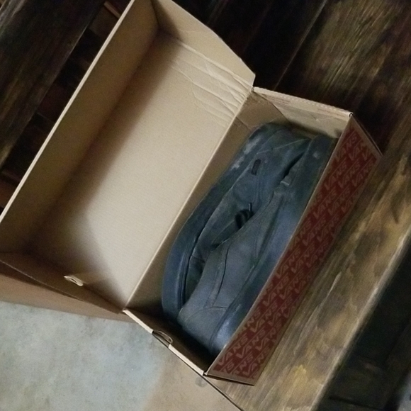 Mens Van's Black Size 10 - Picture 5 of 5
